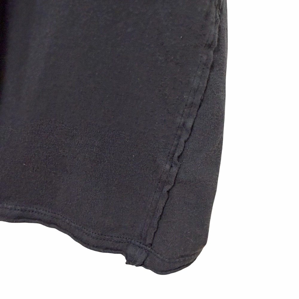 We The Free Womens Oversized Boxy Cotton Crewneck T Shirt Size L Black Boho - Picture 6 of 9